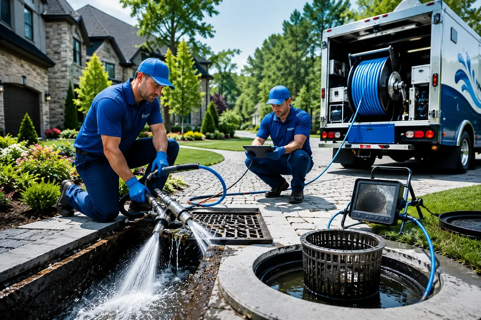 Local outdoor drain cleaning professionals in Norfolk, CT